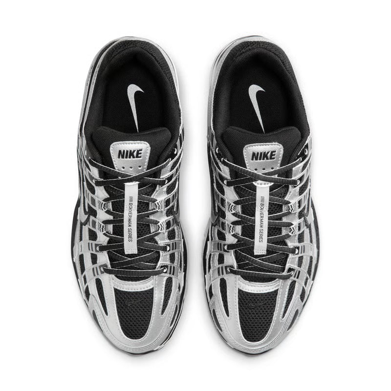 Nike P-6000 Metallic Silver & Black