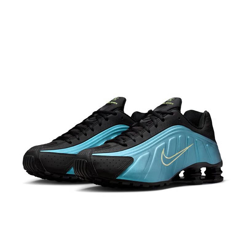 Nike Shox R4 Sapphire & Light  Liquid Lime