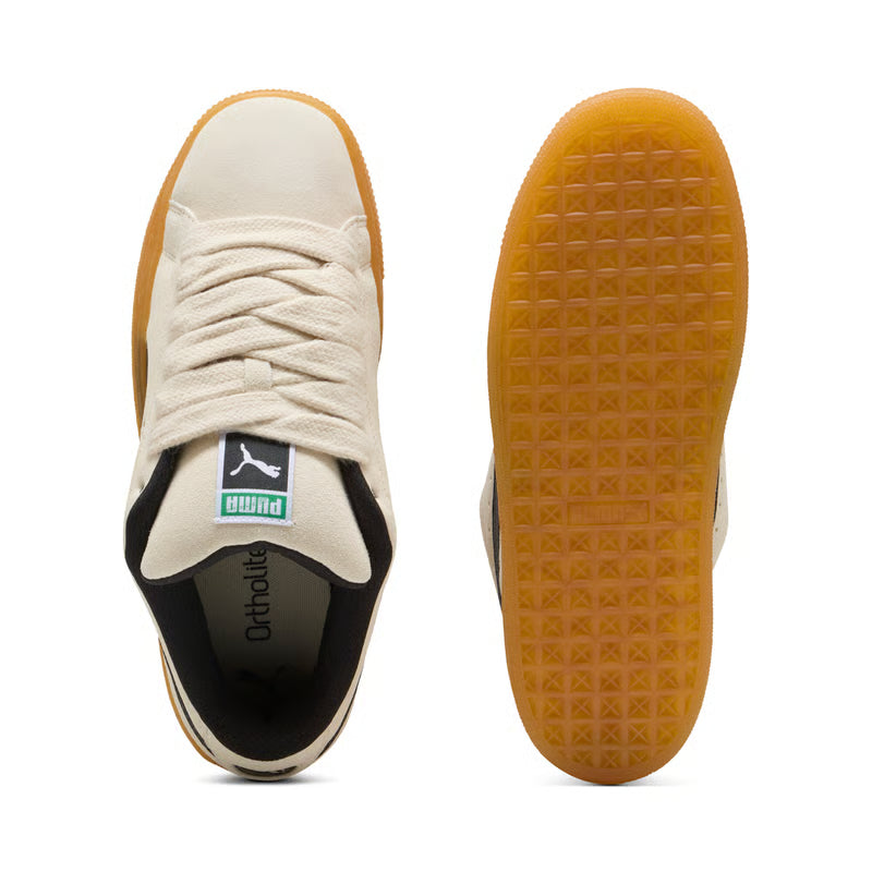 Puma Suede Alphine Snow and Black