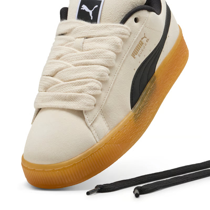 Puma Suede Alphine Snow and Black