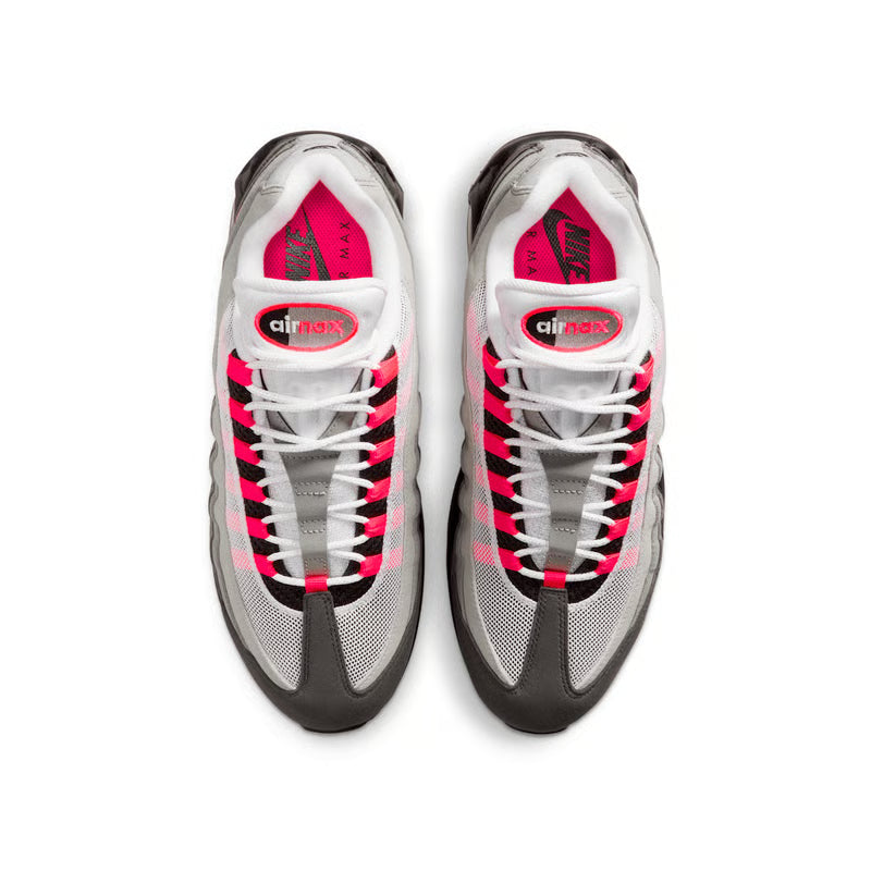 Nike Air Max 95 trainers Medium Ash and Solar red
