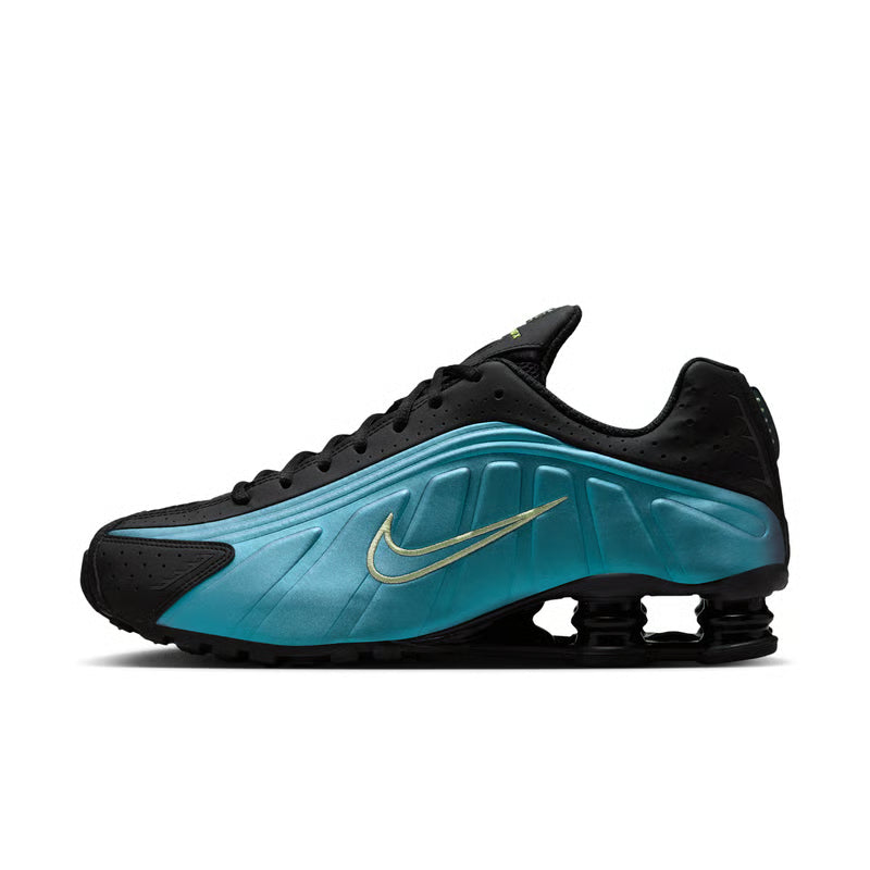 Nike Shox R4 Sapphire & Light  Liquid Lime