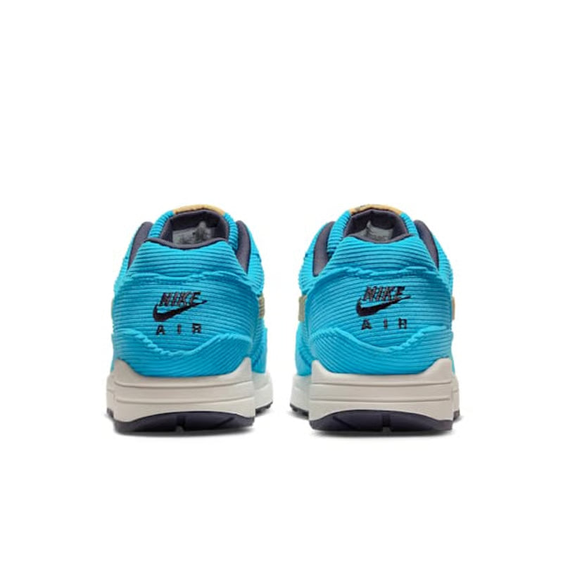 Nike Air Max 1 Scuba Blue & Metallic Gold